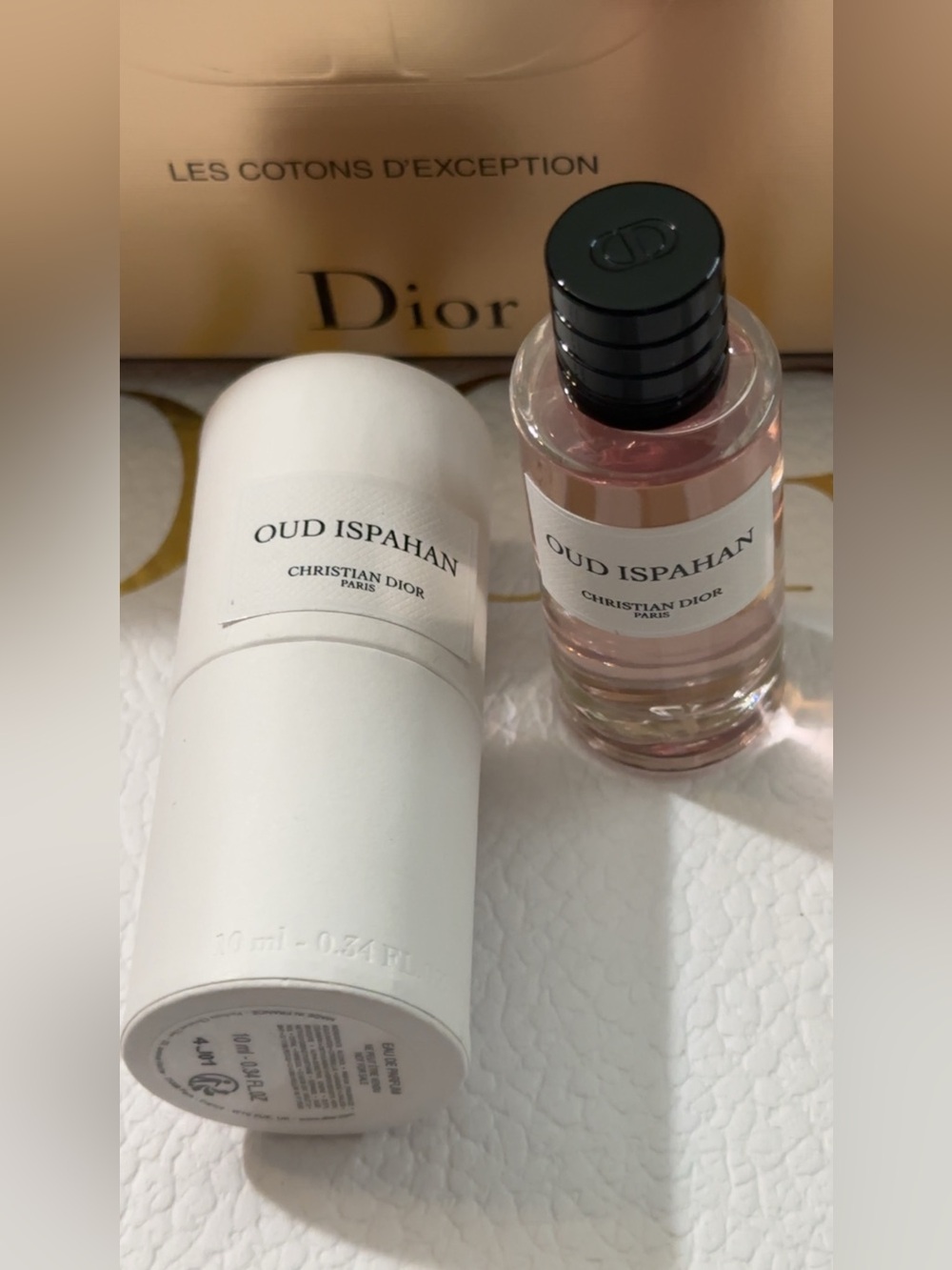 Dior Prestige Skincare & Fragrance-(5pcs Set)Dior Les Cotons,Box,Bag,Card,more, - Picture 2 of 16